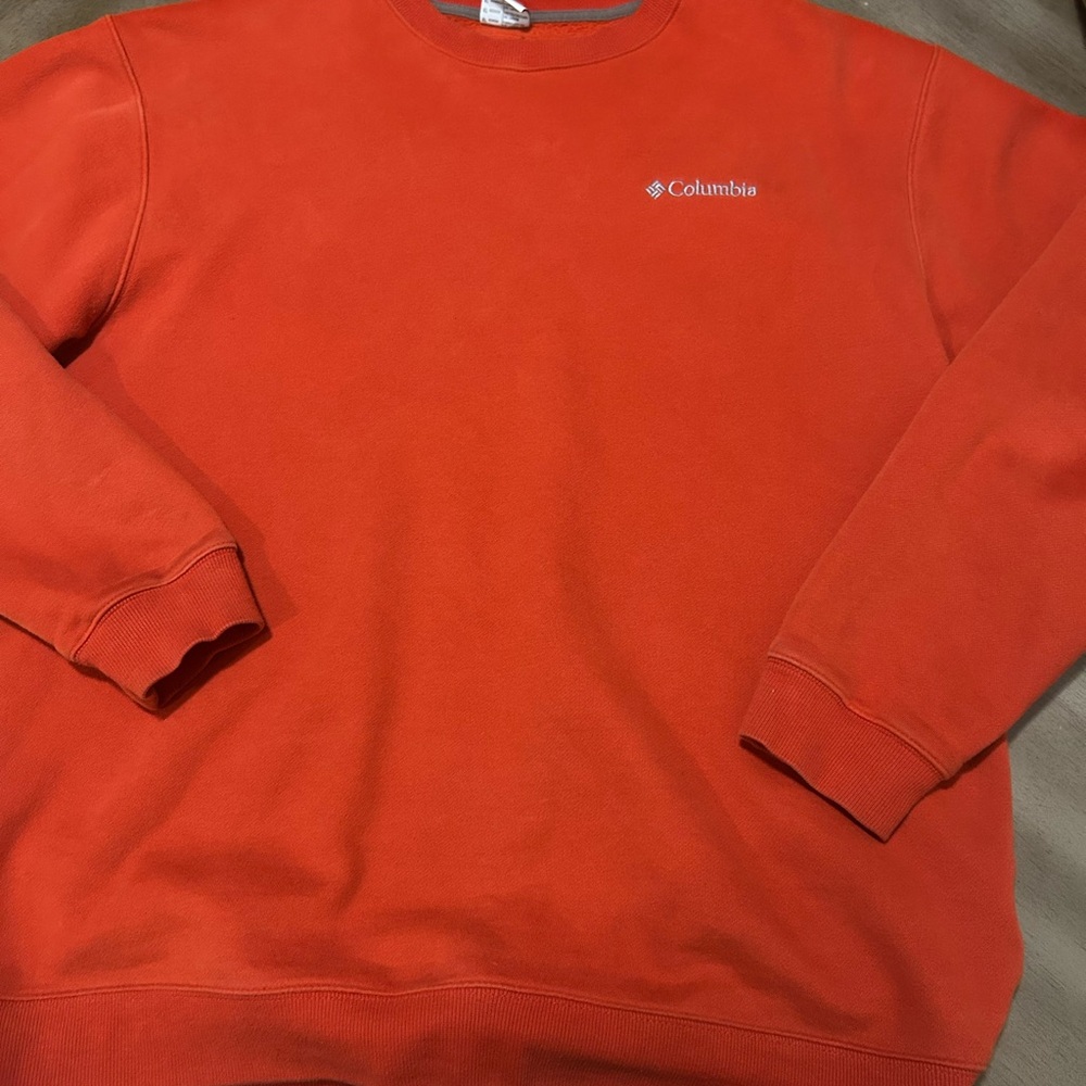 Columbia Men's Orange Sweater